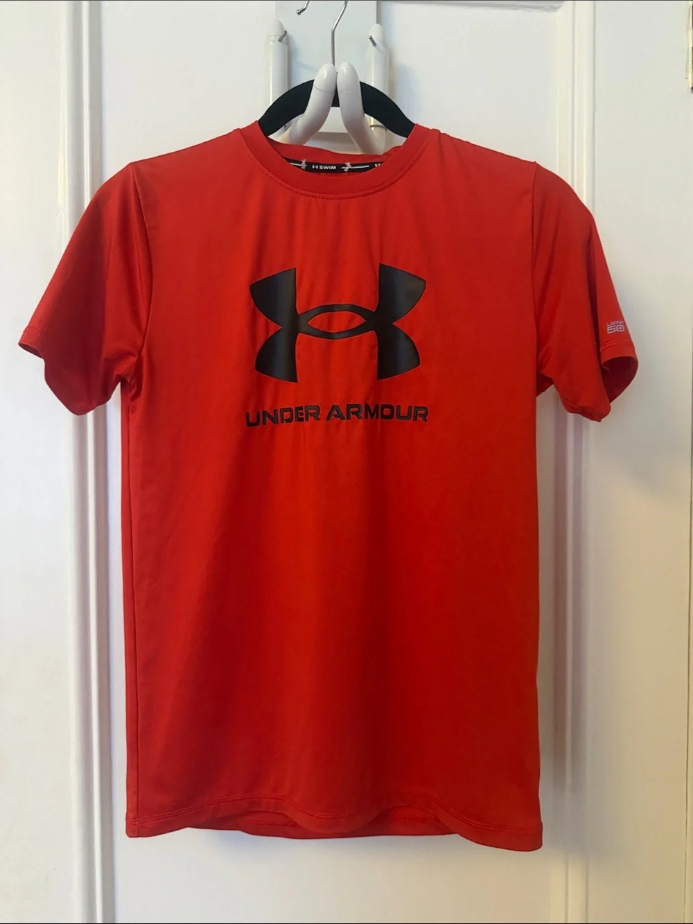 Under Armour Kids Red Rashguard